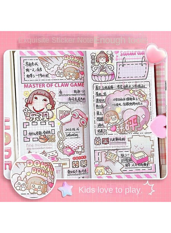 Bluejw Little Potato Hand Book Girl's Hand Book Suit Girl's Cute Hand Book Suit Gift Box New Product Little Potato Hand Book - Image 5