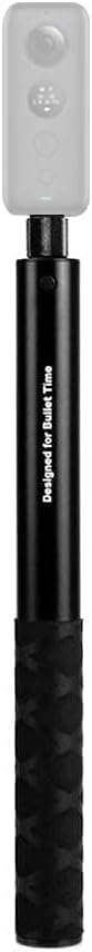 GadgetBite Universal Invisible Monopod Stick Compatible with Insta360 One X/One R, GoPro Hero 12/11/10/9/8/7/6, SJCAM & YI Action Cameras | Lightweight Selfie Stick (21 x 11 x 5 cm) - Black - Image 1