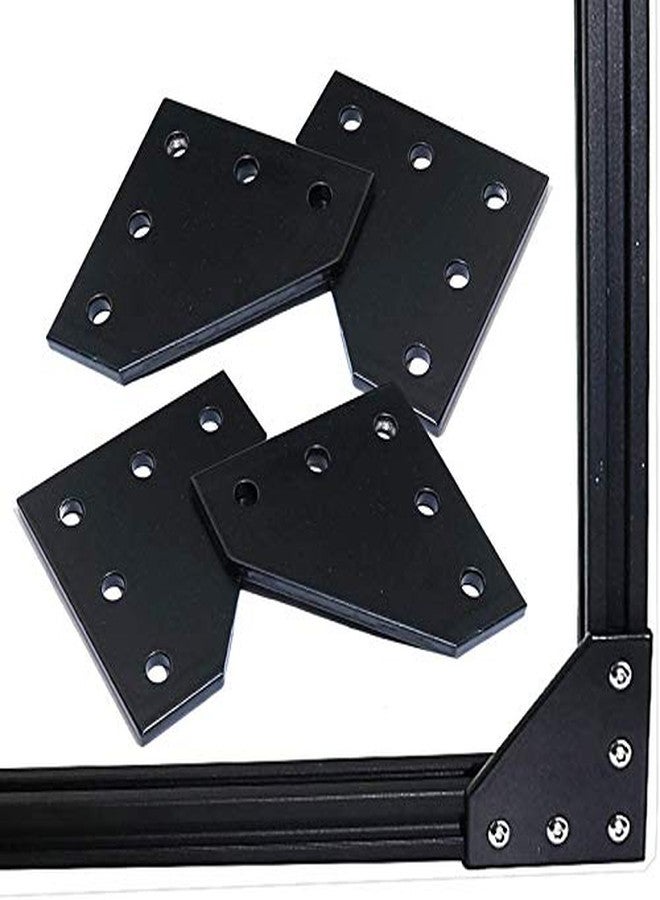 Rpi shop - 8 Pcs Corner Bracket Joining Plate with 40 Pcs of (M4 X 8mm Screws) and 40 Pcs of (M4 T Nuts), for 2020 Series Aluminium Profile, Pack of 88 Pcs - Image 4