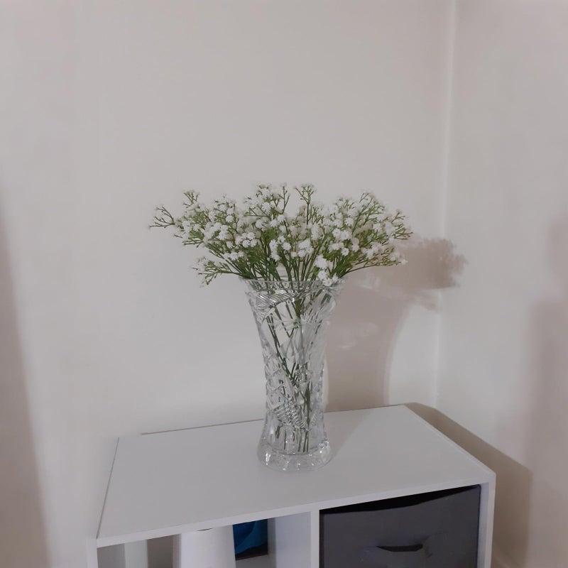 LYRWI 6-Pcs 21â€ Secure-Stem Realistic Artificial White Babys Breath (Gypsophila) Flowers with No-Shedding Design â€” Perfect for Wedding Centerpieces, Home Decor & Vase Fillers - Image 3