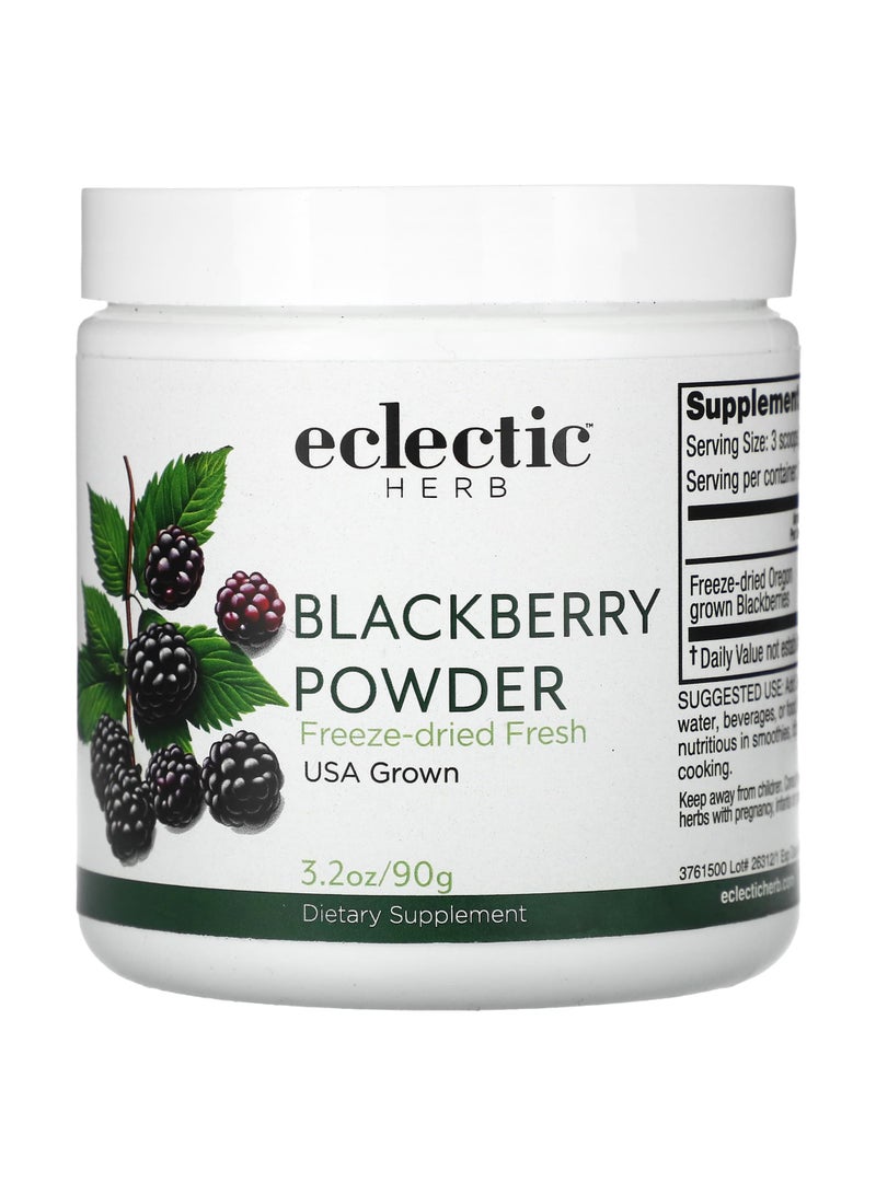 Eclectic Herb Blackberry Powder, 3.2 oz (90 g)