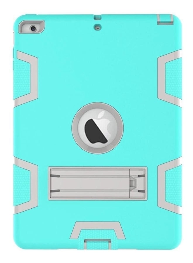 Loquat Protective Case Cover With Kickstand For Apple iPad Air 2/6 Blue/Grey - Image 2