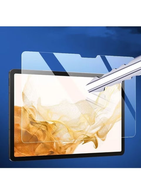 Tempered Glass Transparent Screen Protector For Samsung Galaxy Tab S8+ /Galaxy Tab S7 FE/Galaxy Tab S7 Plus 12.4 inch, Tempered Screen Protector
