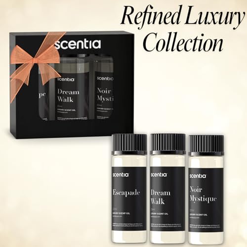 Scentia Hotel Inspired Collection Diffuser Oils – 3×20ml Aromatherapy Set | Luxury Scents Inspired by 5-Star Hotels | Gift-Ready Essential Oil Blend - Thanksgiving & Holiday Gift - Image 3