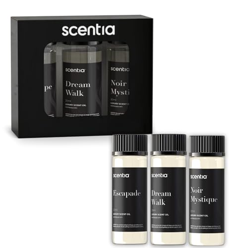 Scentia Hotel Inspired Collection Diffuser Oils – 3×20ml Aromatherapy Set | Luxury Scents Inspired by 5-Star Hotels | Gift-Ready Essential Oil Blend - Thanksgiving & Holiday Gift - Image 1