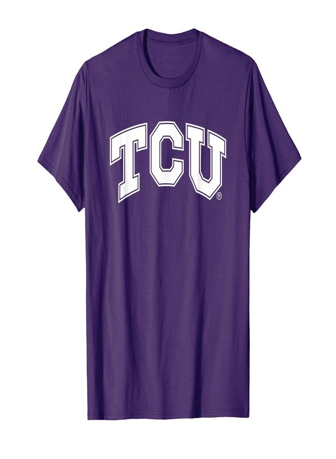 TCU Horned Frogs Icon Purple Officially Licensed T-Shirt Small