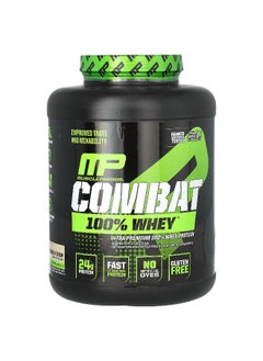 MusclePharm MusclePharm, Combat 100% Whey Protein, Cookies 'N' Cream, 5 lbs (2,240 g)  - Image 1