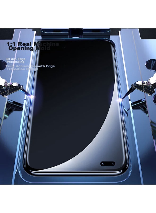 Divi Tempered Glass Screen Protector For Huawei Mate50pro, Privacy Protection, Huawei Mate50rs Porsche Design Phone Film, Full Coverage Curved Glass, Hd Clear, Shatterproof, Anti-fingerprint - Image 4