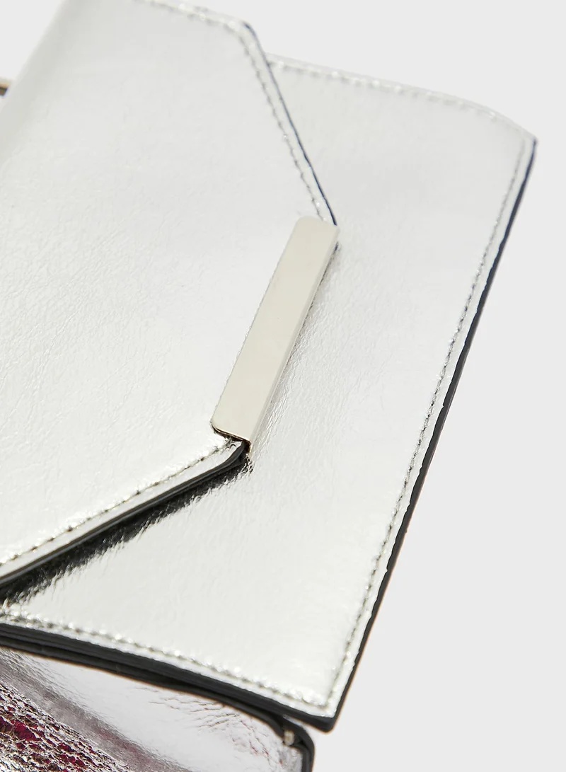 ONLY Metallic Crossbody Bag