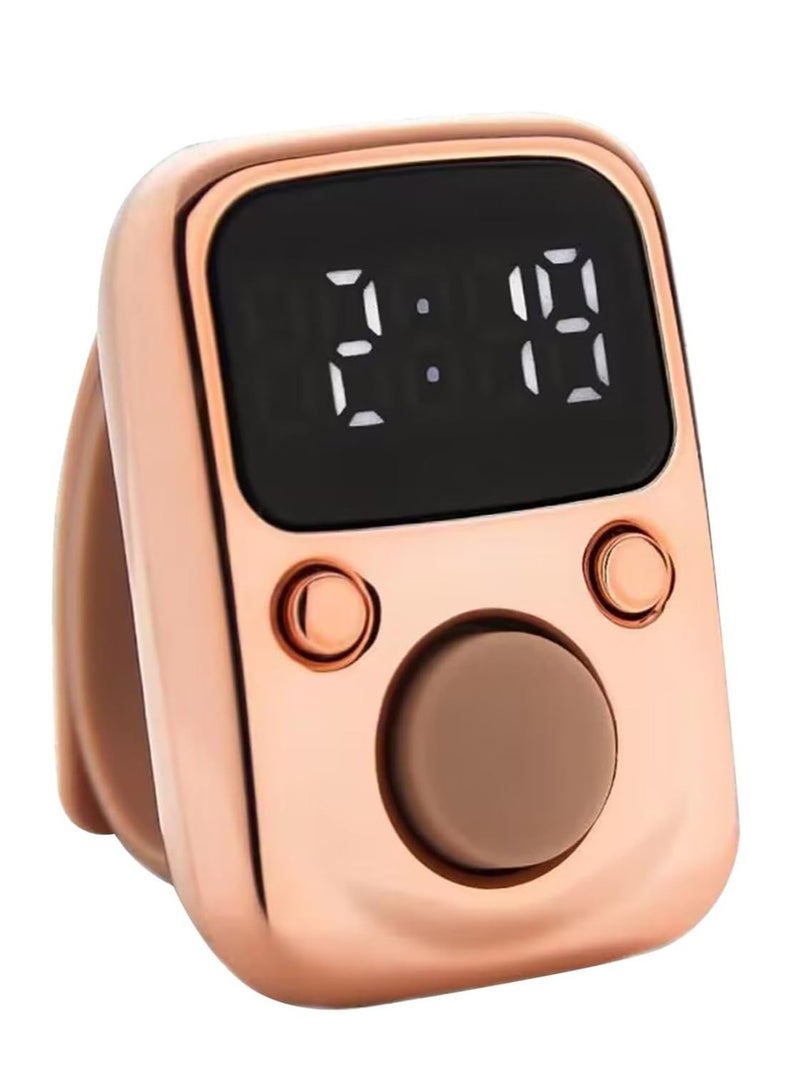 Finger Counter Luminous Finger Ring Electric Digital Display Tally Counter StitchsMarker Sewing Weave BuddhasPray Soccer Buddhist Prayer Counter Muslims Prayer Counter Conference Attendance Counter - Image 5