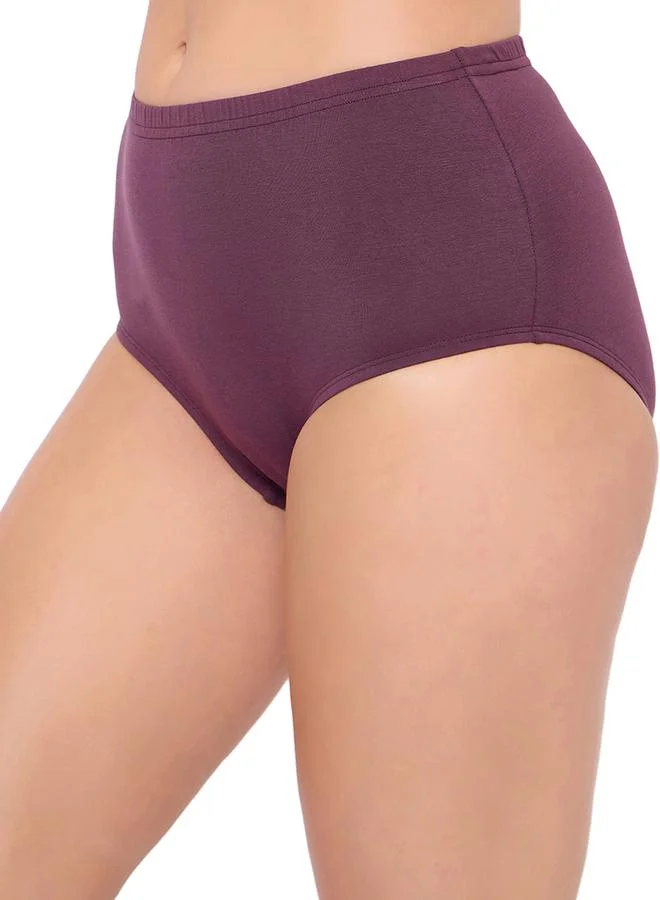 Clovia High Waist Hipster with Inner Elastic - Cotton