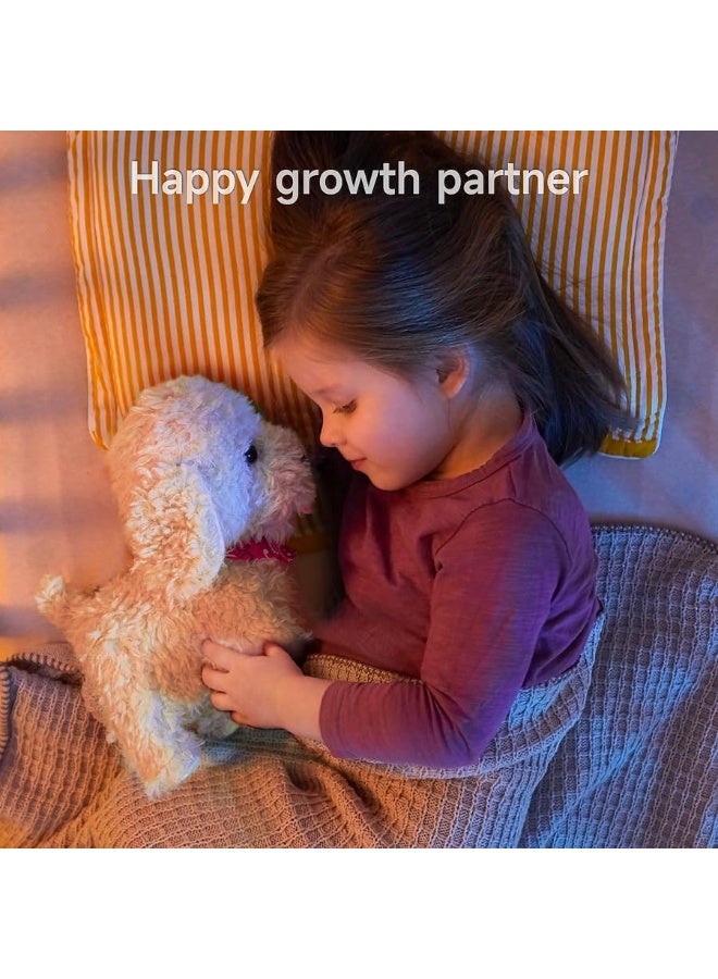 TUMAMA Remote Control Electronic Plush Puppy Dog Toy, Fun Interactive Toys,Walks,Barks,Shake Tail,Dress Up Realistic Stuffed Animal Dog, Gift for Girls Boys Age 3-6 Year Old - Image 3