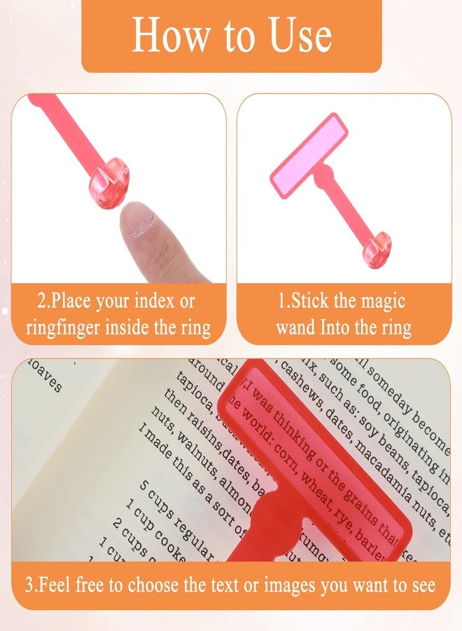 Thrymme 14 Pcs Reading Trackers for Kids, Colorful Dyslexia Tools and Reading Guide Strips for Early Reading Assistance - Image 3