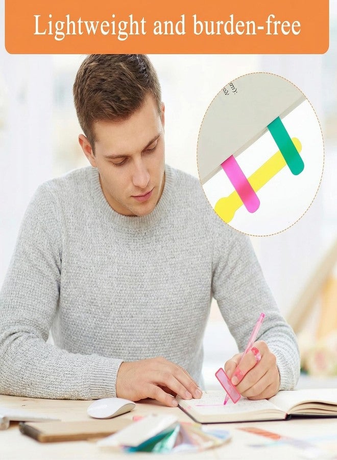 Thrymme 14 Pcs Reading Trackers for Kids, Colorful Dyslexia Tools and Reading Guide Strips for Early Reading Assistance - Image 5
