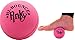 JARU HiBounce Pinky Ball 1 Pack Rubber Bouncy Balls for Kids and Adults Small Pink Stress Bounce Ball Indoor and Outdoor Sport Party Favors Therapy - Image 3