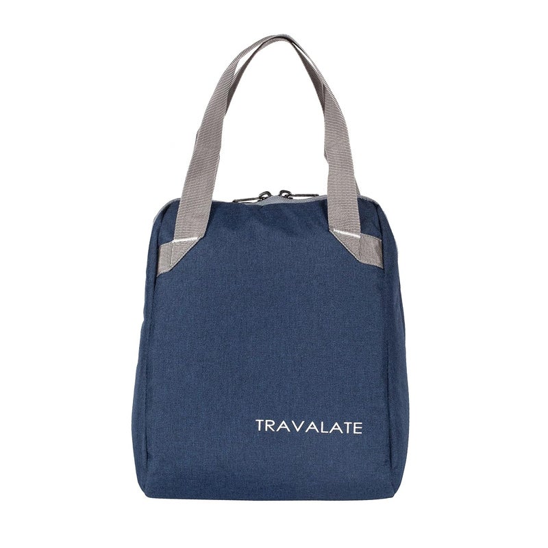 TRAVALATE Insulated Lunch Bag for Men Women - Leakproof Lunch Box for Kids Office Work School Picnic - Reusable Soft Cooler Tote Bag Lunch Bag (Navy Blue) - Image 1