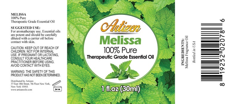 Artizen 30ml Oils - Melissa Essential Oil - 1 Fluid Ounce - Image 2