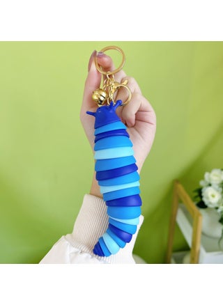 Fun Caterpillar Keychain with Bowtie Charm Dark blue - pzsku/Z4FE1B7BAB596DC237B25Z/45/1746205526/45754e4c-a5f7-46d2-a9ce-b77d7d1382a5
