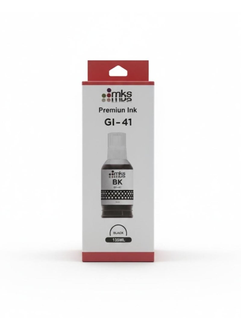 MKS GL-41 Premium Black Replacement Ink Compatible with 135ml Printers - Image 2