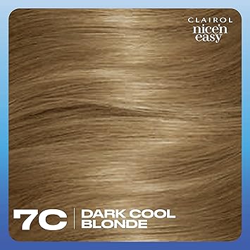 CLAIROL كليرول نيسن إيزي كريم صبغة شعر دائمة بلون أشقر رمادي داكن 7A7C - Image 5