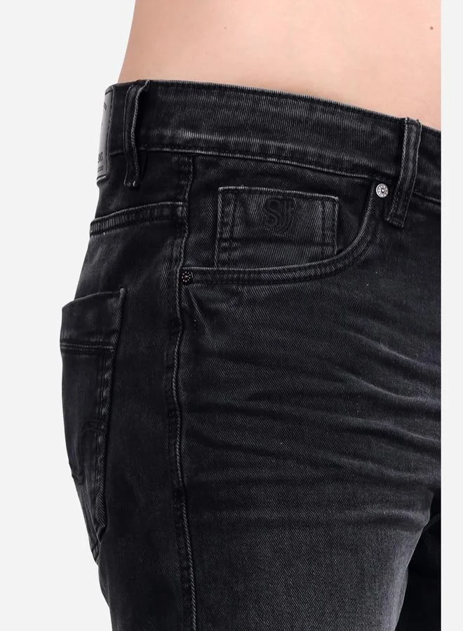 ستايلوكس Stylox Mid Rise Regular Fit Faded Jeans