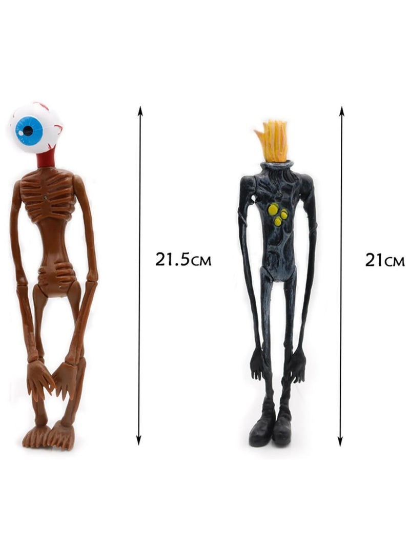 4pcs Mouthpiece Toys, Movie Action Figure Toys, 18-21cm Light Up Action Figures, Collectible Desktop Decor, Perfect for Mini Figure Home Decor - Image 3