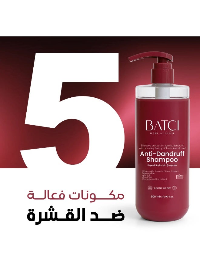 باتشي  شامبو باتشي ضد القشرة 500 مل - Image 3