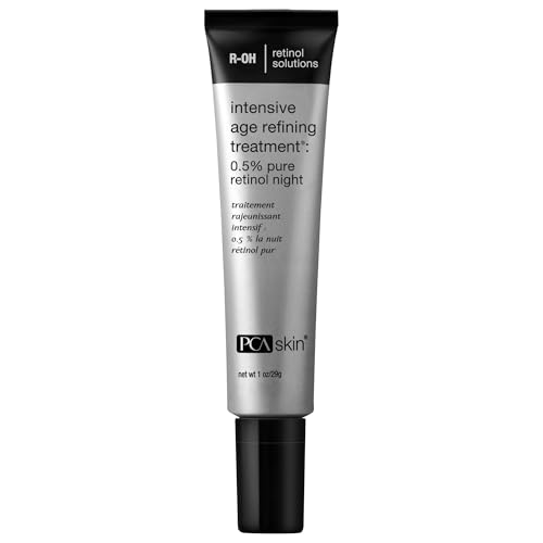 PCA SKIN Intensive Anti Aging Retinol Serum 05 Pure Retinol Face Serum Minimizes Fine Lines and Wrinkles 1 fl oz Tube