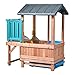 Step2 Woodland Adventure Playhouse Slide Kids Outdoor Playset Backyard Playground Set Swings Storage Drawer Made of Wood Durable Plastic Outside Jungle Gym for Children 38 Years Old - Image 2