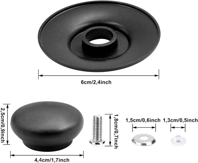 Zoov Pot Lid Handle Universal Cookware Lid Knob/Pot Lid Knob for Kitchen | 2Pcs - Image 2
