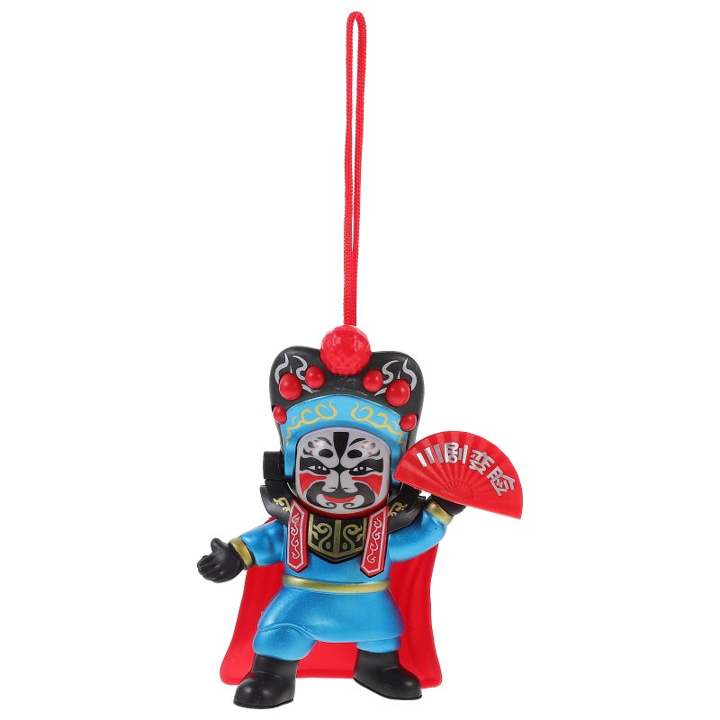 1pc Sichuan Opera Face Doll Traditional Chinese Peking Opera Doll Souvenir Style - Image 1