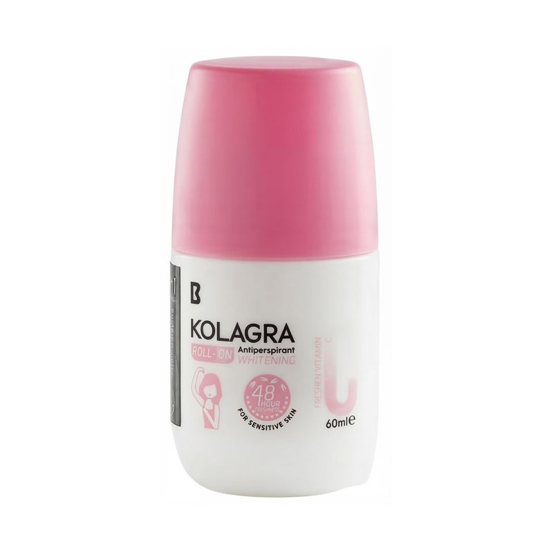 Kolagra Whitening Antiperspirant Roll-On Berry - 60ml