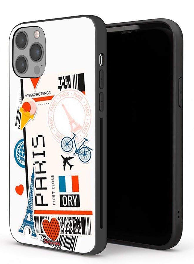 Tolwak Apple iPhone 12 Pro Protective Case Paris Sticker - Image 1