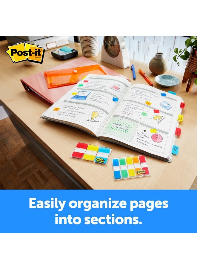 Post-it Tabs Value Pack Assorted Primary Colors 1 In And 2 In Sizes 114 Tabs/Pack (686Vad2) - Image 5