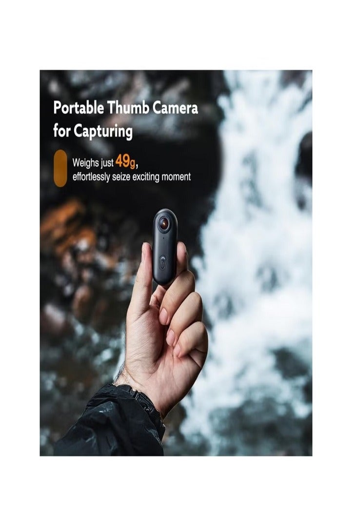 4K Ultra HD Wearable Mini Sports Camera – Thumb-Sized Magnetic Action Cam with 30m Waterproof, 360° Clip, 150-Min Battery, Wi-Fi, H.265, Hands-Free POV Recording for Cycling, Diving, Vlogging - Image 3