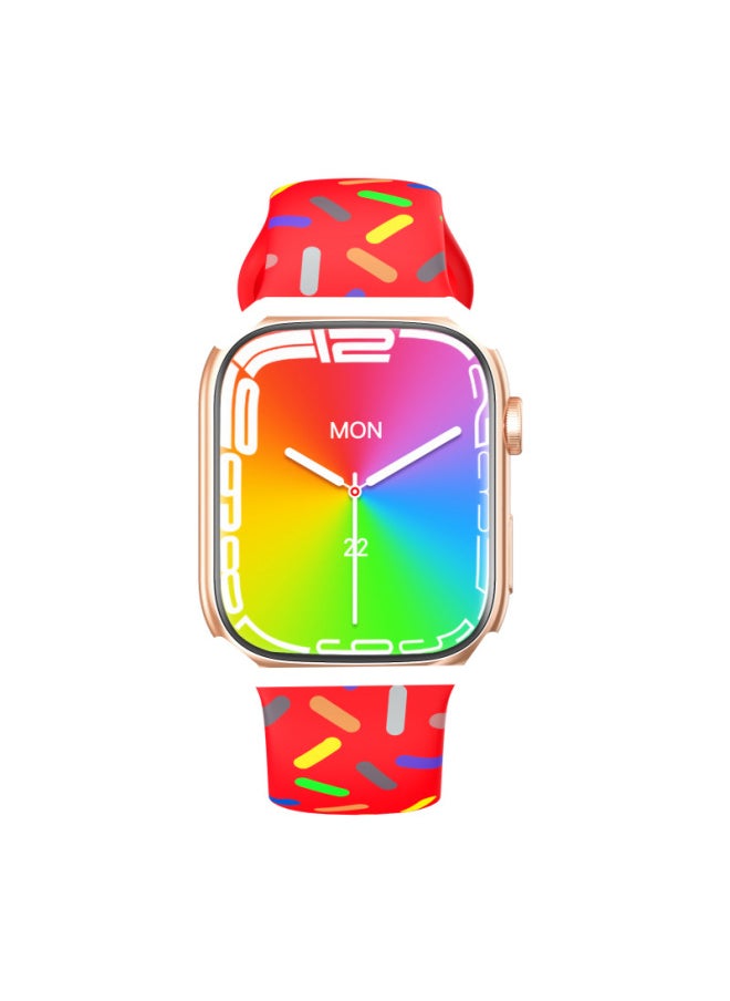 Original T900 PRO MAX GS GL GE Smart Watch WATCH9 Large Screen 49MM Buckle High Waterproof-Color:Version L-Generation 9 Regular Configuration-White