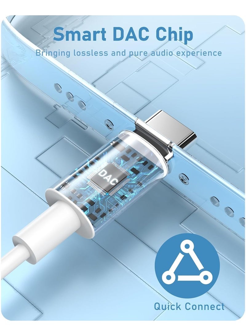 التجسيد سماعات أذن سلكية داخل الأذن، سماعات أذن سلكية مع ميكروفون وتحكم في الصوت، متوافقة مع آيفون 15/15 برو ماكس/برو/بلس، آيباد/إير/جالاكسي S25/S24/S23 ألترا S22 S21 - Image 3