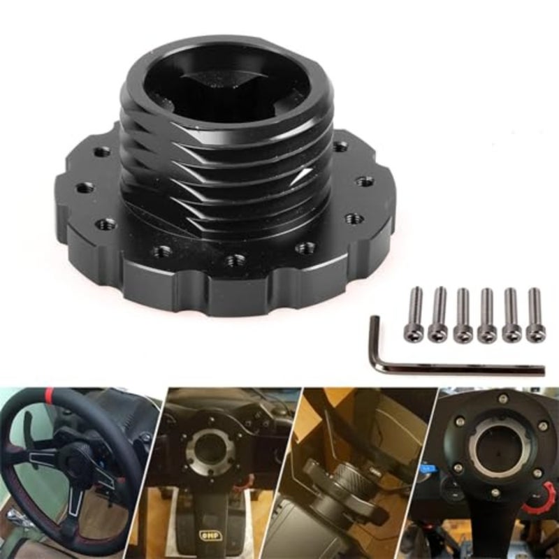 Aluminum Sim Racing Wheel Adapter for Thrustmaster T300 T500 TS-PC TS-XW, 70mm PCD Gaming Steering Wheel Adapter for Momo and Sparco Wheels - Image 4