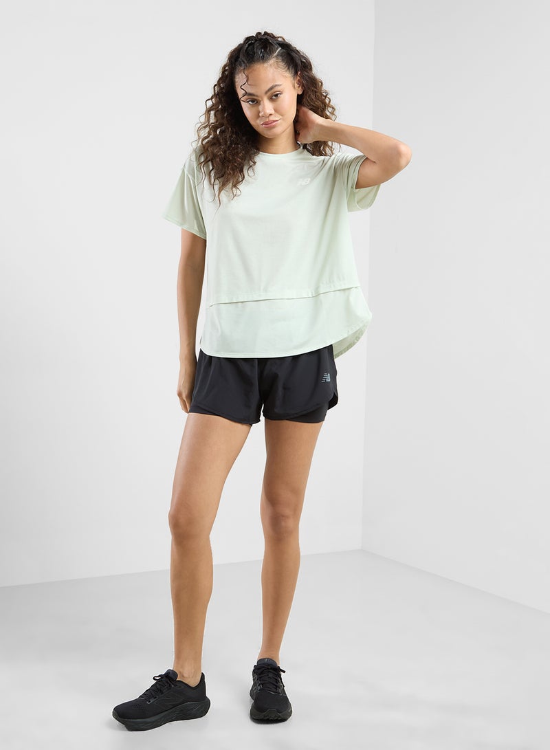 New Balance Drapey Oversized T-Shirt - Image 4