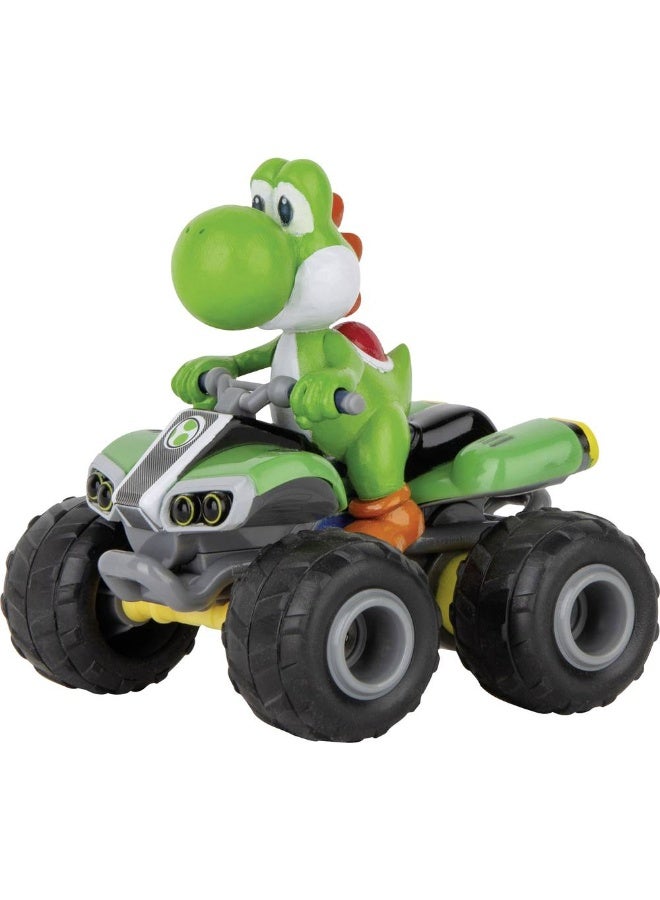 Carrera سيارة Carrera Mario Kart Pipe Kart RC - يوشي كواد (1:40) - Image 2