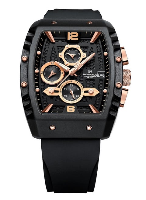 Men's Water Resistant Analog Luxury Sports Watch NF8025