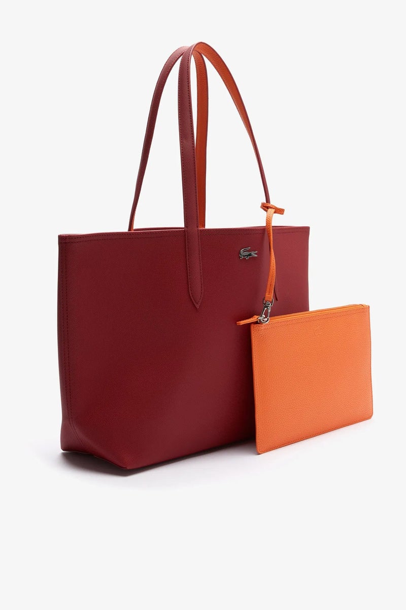 لاكوست حقيبة يد نسائية من لاكوست، ذات وجهين وسعة كبيرة، متعددة الاستخدامات، أنيقة - Image 2