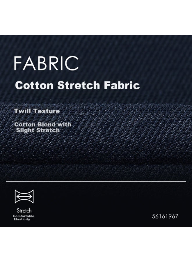 G2000 Men's Autumn Winter Cotton Stretch Skin-friendly Versatile Tapered Casual Pants Indigo 36 - Image 2
