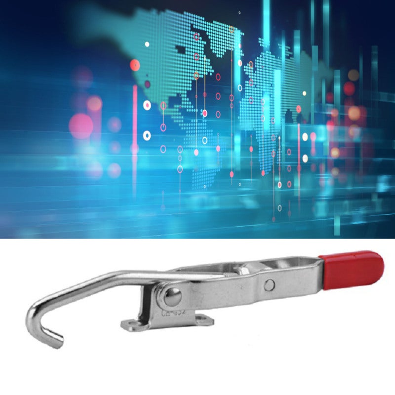 Sturdy Clamp: Stainless Steel, Superior Clamping Force - Ergonomic Handle Design, Rust Resistant, Compact Portable Clamp for Versatile Applications - Image 2