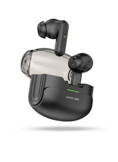 GREEN LION Patras Wireless Ear Buds / Hands-Free Calls / Multifunction Touch / 5.3 Bluetooth Version / Significant Working Time / Long Range Transmission Distance / Innovative Design - Black  - Image 1
