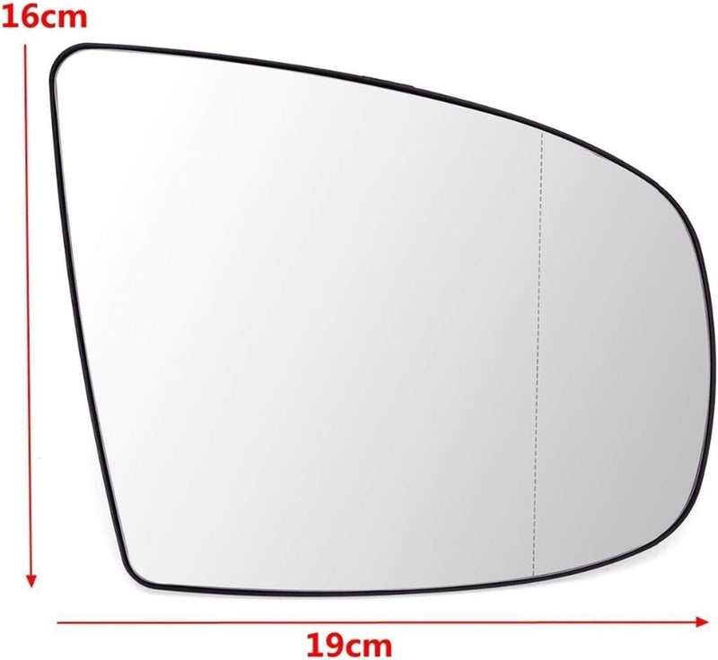 Wivplex Left Heated Mirror Glass for BMW X5 E70 & X6 E71 - Image 2