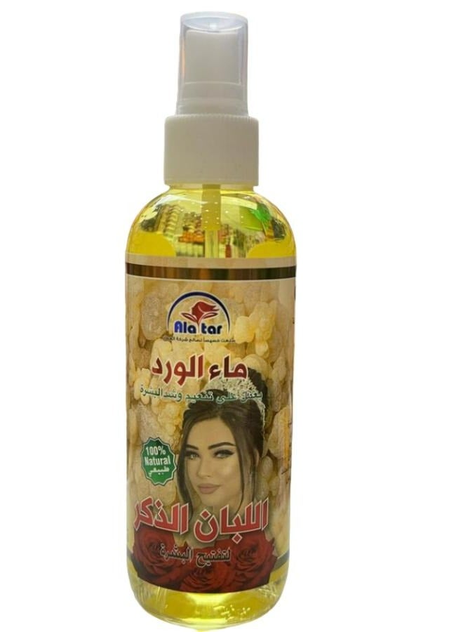 العطار ماء الورد للوجه باللبان 190 مل