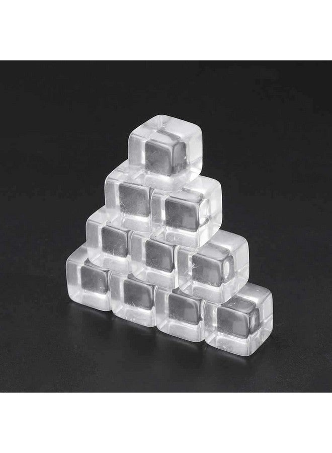 Teensery 25 Pcs 16mm Blank Dice Clear Acrylic Square Blocks 6 Sided Game Dice Cubes for Table Games, Board Games, Craft Projects - Image 4