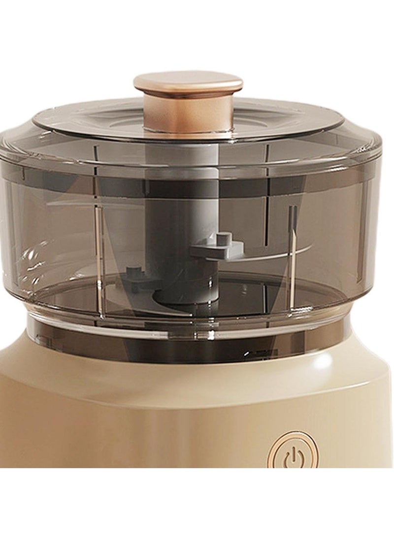 Bluejw Mini Electric Garlic Chopper Kitchen Multifunctional Meat Grinder Household Electric Mixing Cooking Machine with USB  Charging for Garlic Seasoning Nuts Vegetables Meat Ice Cubes Baby complementary food machine  - Image 2