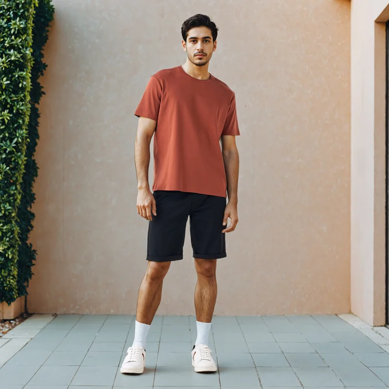 سبلاش فيڤ Relaxed Fit Crew Neck T-shirt